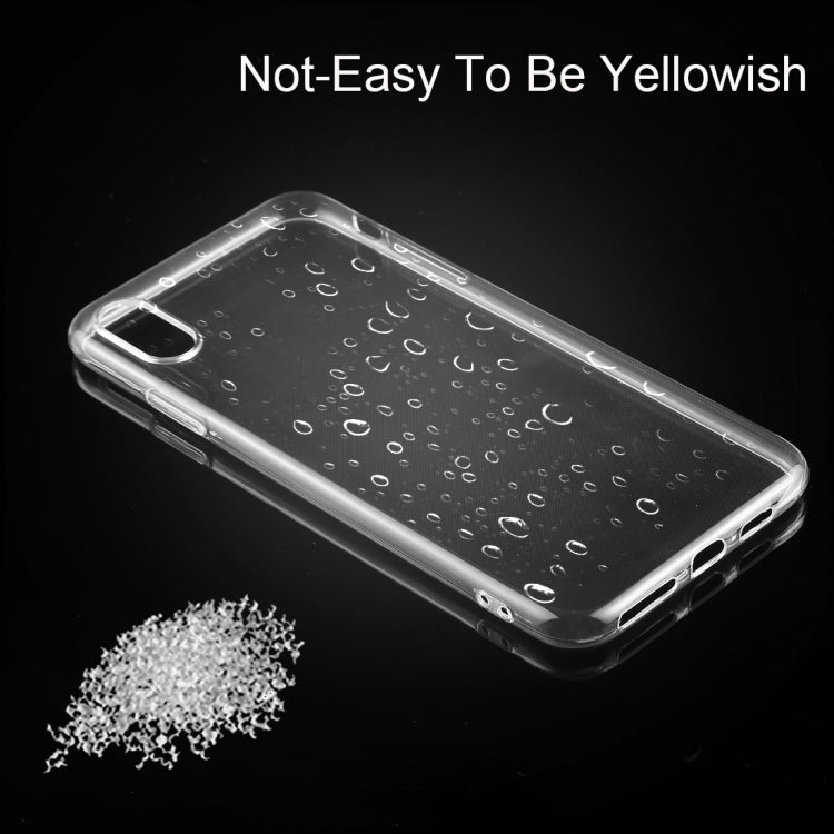 For iPhone XS 0.75mm TPU Ultra-thin Transparent Case, iPhone XS(1pcs)