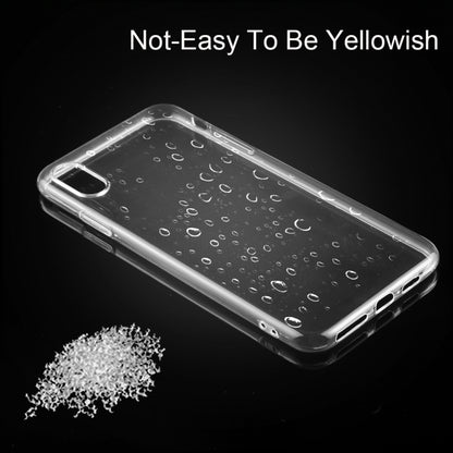 For iPhone XS 0.75mm TPU Ultra-thin Transparent Case, iPhone XS(1pcs)