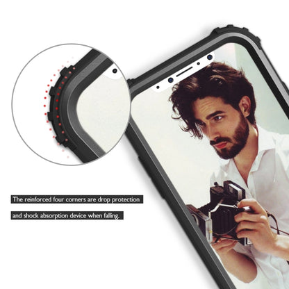 For iPhone X / XS Diamond Series Electroplating PC +  Silicone Protective Case, For iPhone X, For X