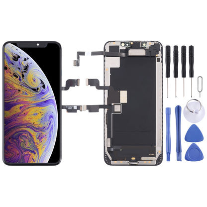 Pantalla LCD original con cable flexible para altavoz y auricular para iPhone XS Max (original)