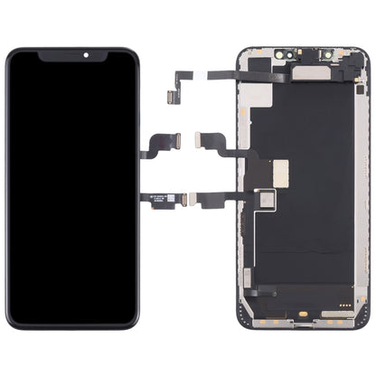 Pantalla LCD original con cable flexible para altavoz y auricular para iPhone XS Max (original)