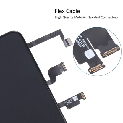Pantalla LCD original con cable flexible para altavoz y auricular para iPhone XS Max (original)