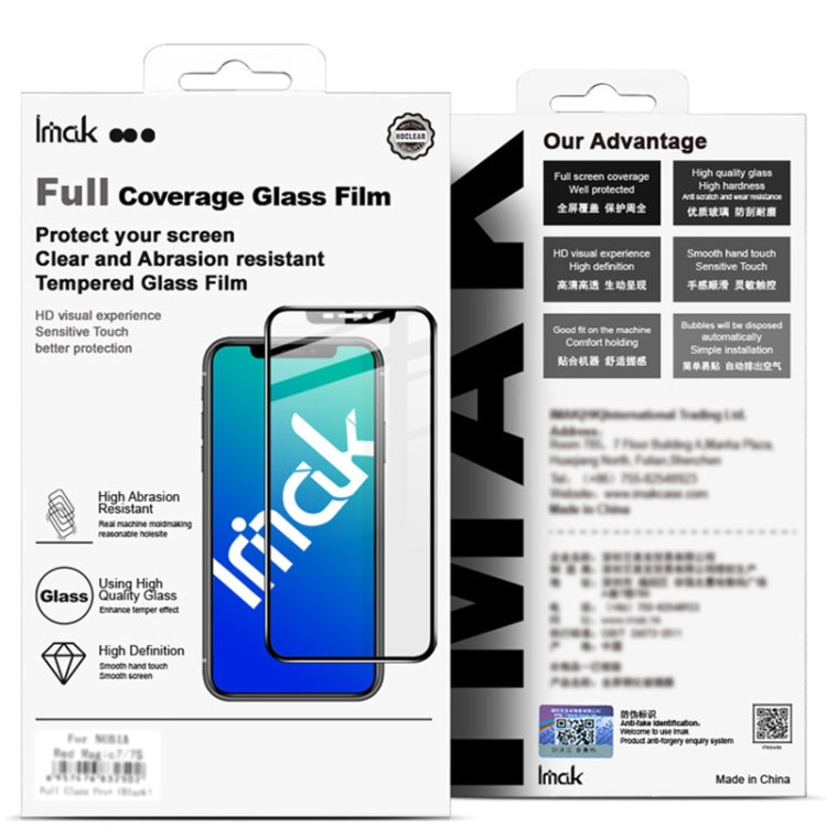 For iPhone XR IMAK 9H Surface Hardness Full Screen Tempered Glass Film, For iPhone XR