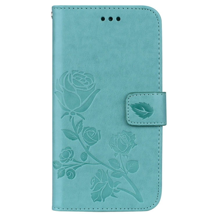 For iPhone XR Rose Embossed Horizontal Flip PU Leather Case,  with Holder & Card Slots & Wallet, For XR