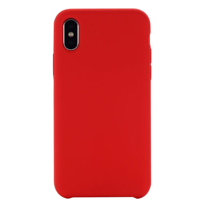 For iPhone XR Four Corners Full Coverage Liquid Silicone Case, For XR, XR