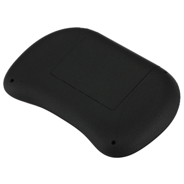 Teclado QWERTY sem fios Mini i8 de 2,4 GHz com retroiluminação a cores, touchpad e comando multimédia para PC, Android TV Box, Xbox Player e smartphones. A retroiluminação pode ser alterada a cores.