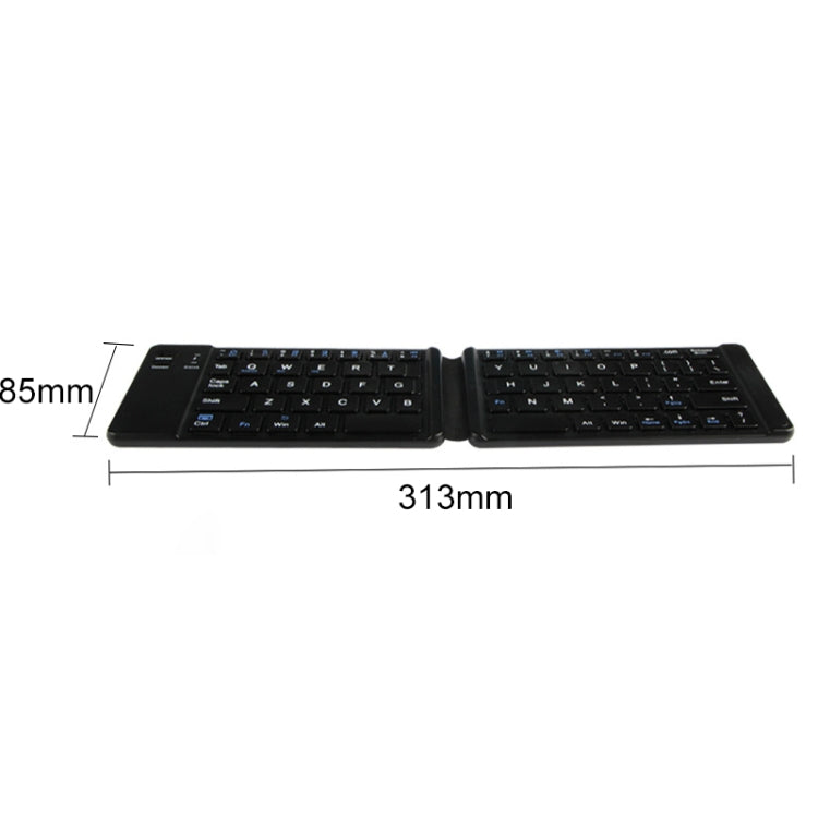 K018 USB Charging Foldable 67 Keys Bluetooth Wireless Keyboard