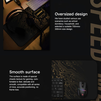 Lenovo LEGION Speed Max B Version Gaming Mouse Pad, Speed Max B