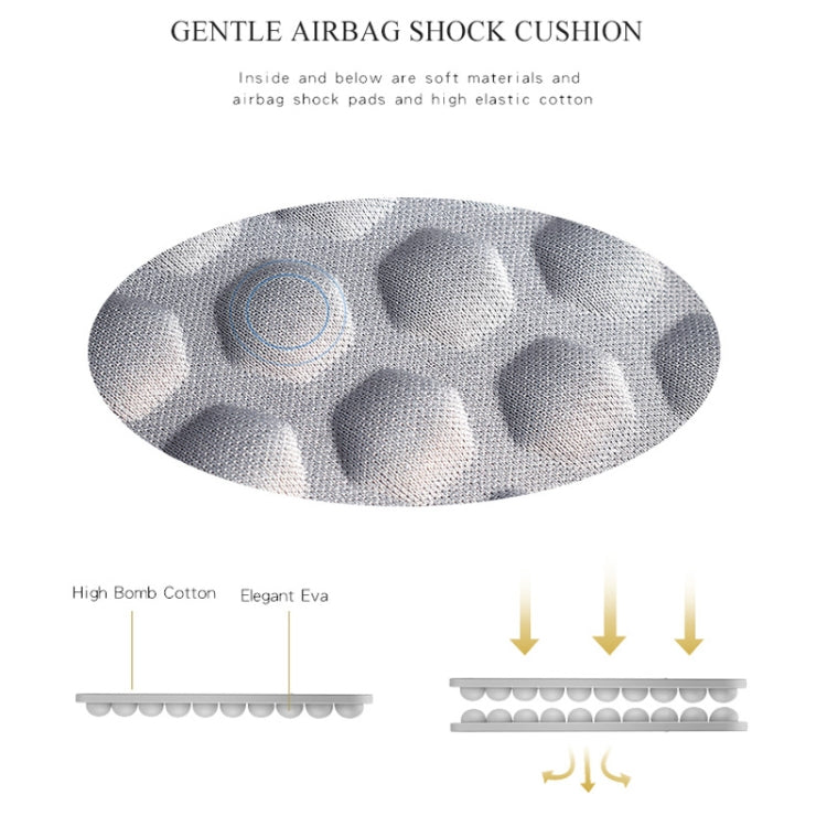 Bolso de mano ND04 de tela Oxford impermeable para portátiles de 13,3 pulgadas, con correa para carrito de baúl, 13,3 pulgadas