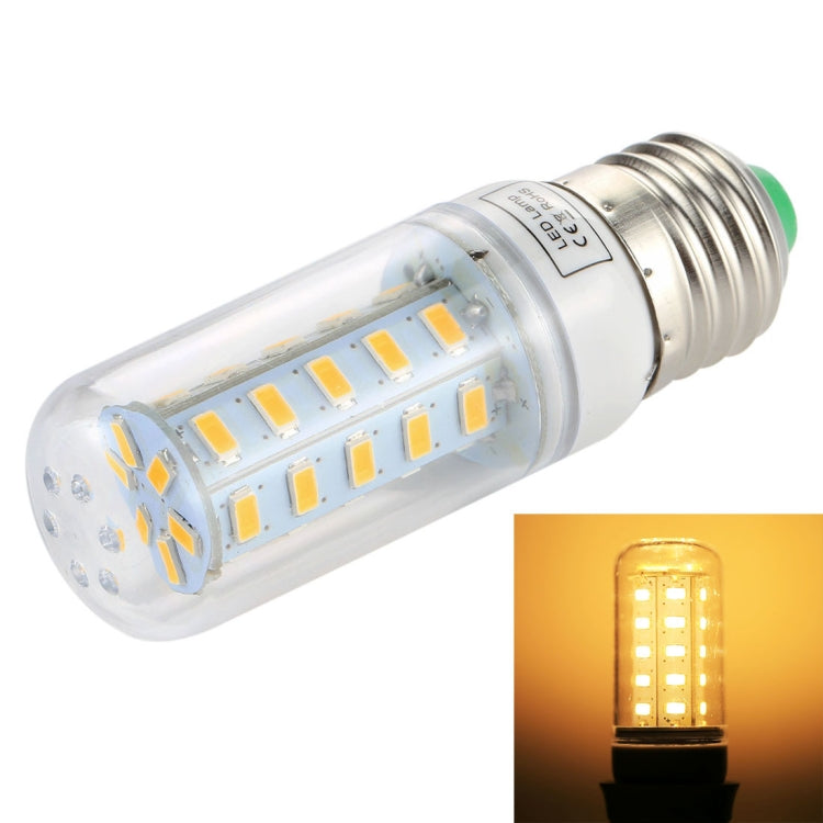 SMD 5730 Energy-saving Bulb, DC 12-30V, E27 36 LEDs White Light, E27 36 LEDs Warm White
