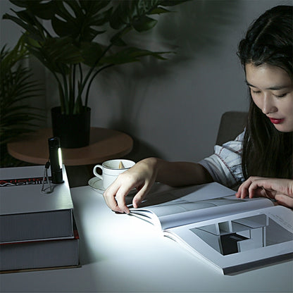 A2 USB Charging Waterproof Zoomable XPE + COB Flashlight with 3-Modes & Storage Box, A2