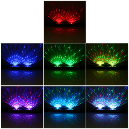 D88-S LED Smart Sensor Wireless Car USB Rechargeable Gypsophila Music Atmosphere Light, D88-S
