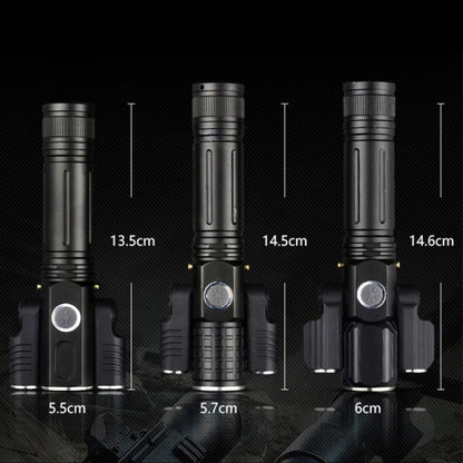 KS-739 USB Charging Waterproof T6+XPE Fixed Focus LED Flashlight with 4-Modes & 18650 lithium battery, KS-739 (&18650)