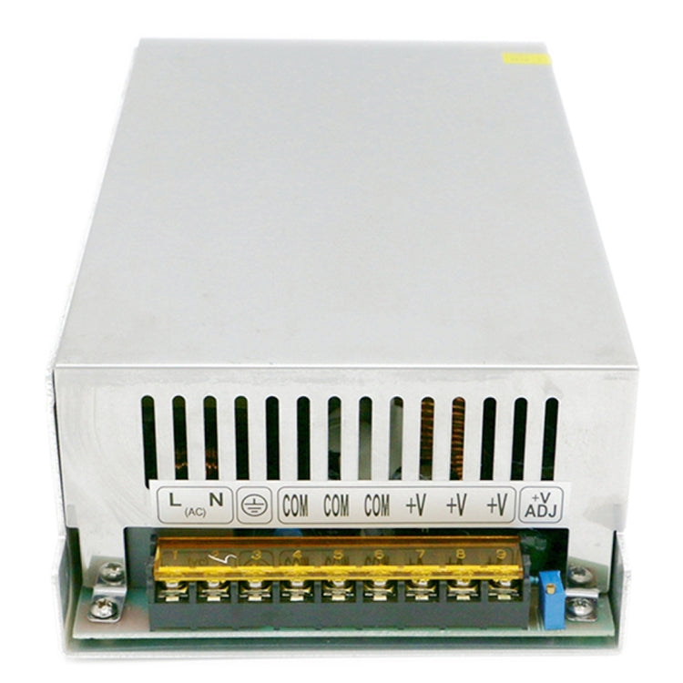 SOMPOM S-600-12 600W 12V 50A Iron Shell Driver LED Light Strip Lighting Monitor Power Supply, 600W 50A