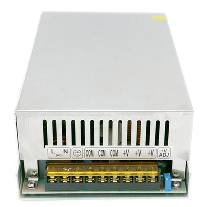 SOMPOM S-600-12 600W 12V 50A Iron Shell Driver LED Light Strip Lighting Monitor Power Supply, 600W 50A