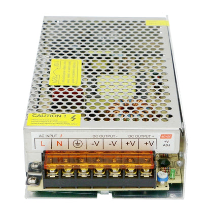 Fuente de alimentación SOMPOM S-150-12 de 150 W, 12 V, 12,5 A, con carcasa de hierro para tiras de luces LED, monitor de iluminación, 150 W, 12,5 A