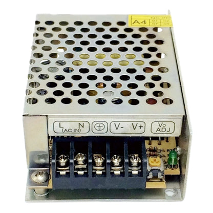 SOMPOM S-24-12 24W 12V 2A Iron Shell Driver LED Light Strip Lighting Monitor Power Supply, 24W 2A