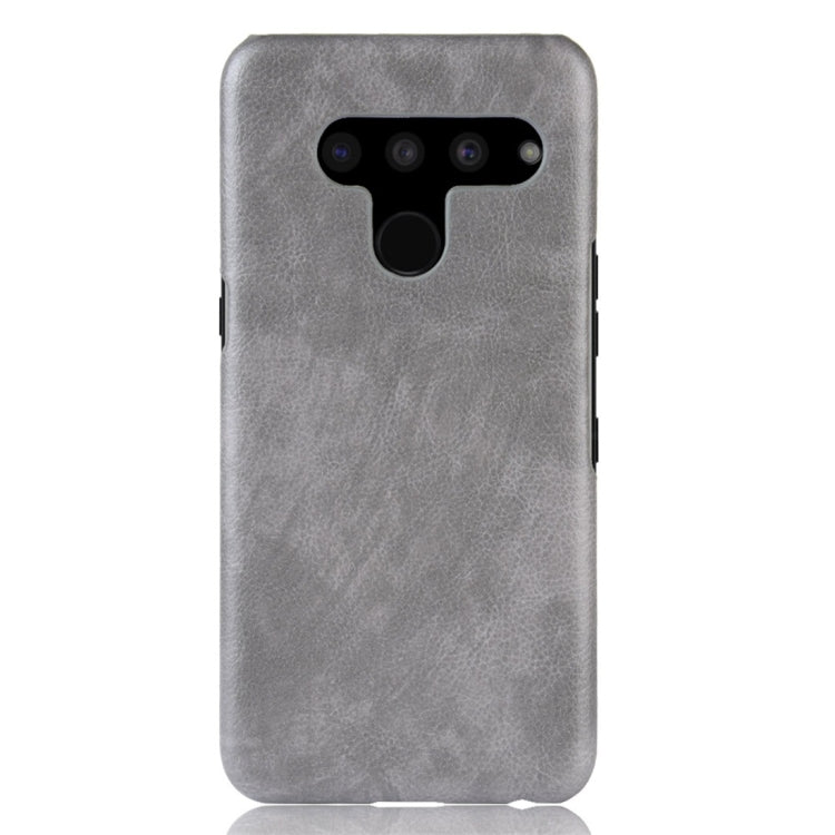 Shockproof Litchi Texture PC + PU Protective Case for LG V50 ThinQ 5G, For LG V50 ThinQ 5G