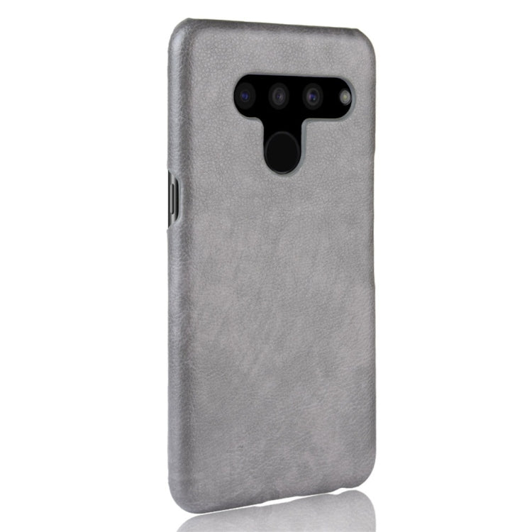 Shockproof Litchi Texture PC + PU Protective Case for LG V50 ThinQ 5G, For LG V50 ThinQ 5G