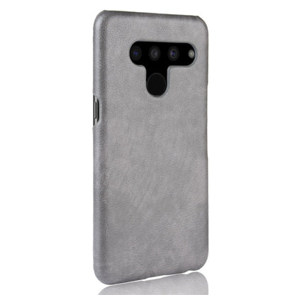 Shockproof Litchi Texture PC + PU Protective Case for LG V50 ThinQ 5G, For LG V50 ThinQ 5G