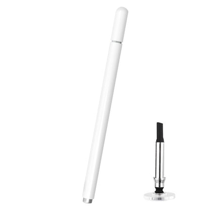 Caneta Stylus Capacitiva Universal com Ponta Nano Disc, Tampa Magnética e Ponta Sobressalente