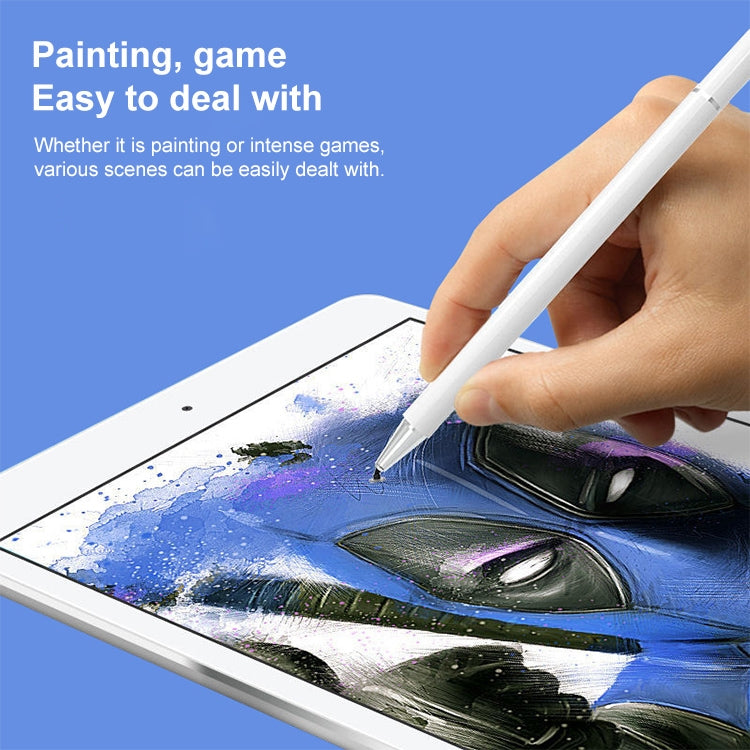 Caneta Stylus Capacitiva Universal com Ponta Nano Disc, Tampa Magnética e Ponta Sobressalente