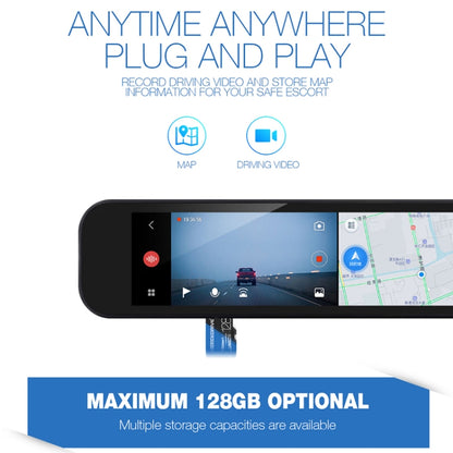 Cartão de memória STICKDRIVE TF (Micro SD) de 128 GB, alta velocidade U3, azul e preto.