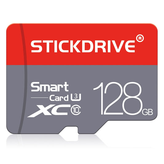 Cartão de memória STICKDRIVE 128GB U3 TF (Micro SD) vermelho e cinzento, 128GB