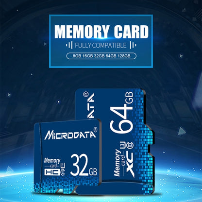 MICRODATA 16GB U1 Blue TF(Micro SD) Memory Card, 16GB