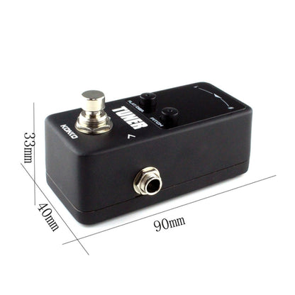 KOKKO FTN2 Guitar Mini Monoblock Effects Pedal Tuner, High Sensitivity Dual Mode Display Screen, FTN2