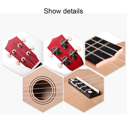 HM100 21 inch Basswood Ukulele Children Musical Enlightenment Instrument