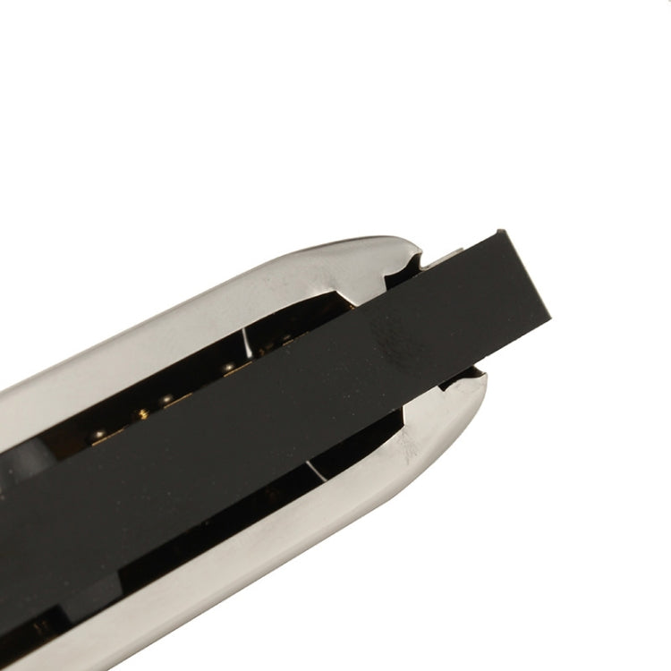 Harmónica diatónica Swan SW1020-7 de 10 furos para blues, ideal para adultos, estudantes, crianças e principiantes. Harmónica polifónica SW1020-7 de 10 furos.