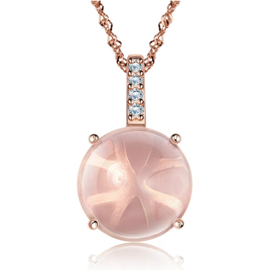 Pendente cristal rosa, QUARTZO