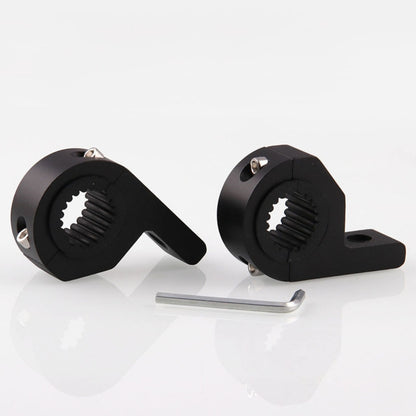 MB-EA076-1 Motorcycle Modification Accessories 20-30mm Universal Guardrail Spotlight Fixed Clip Bracket, Spotlight Fixed Clip Bracket