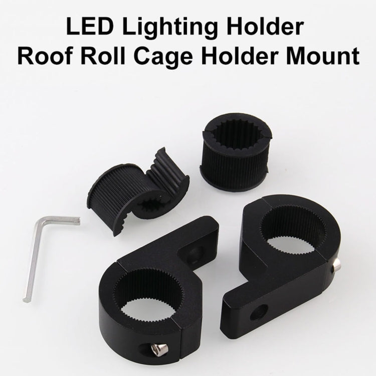 MB-EA076-1 Motorcycle Modification Accessories 20-30mm Universal Guardrail Spotlight Fixed Clip Bracket, Spotlight Fixed Clip Bracket