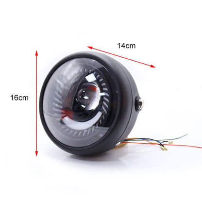 Motorcycle 5.75 inch Headlight Retro Lamp LED Light DC12V / 40W/ 6000K / 2800LM, Retro Lamp LED Light