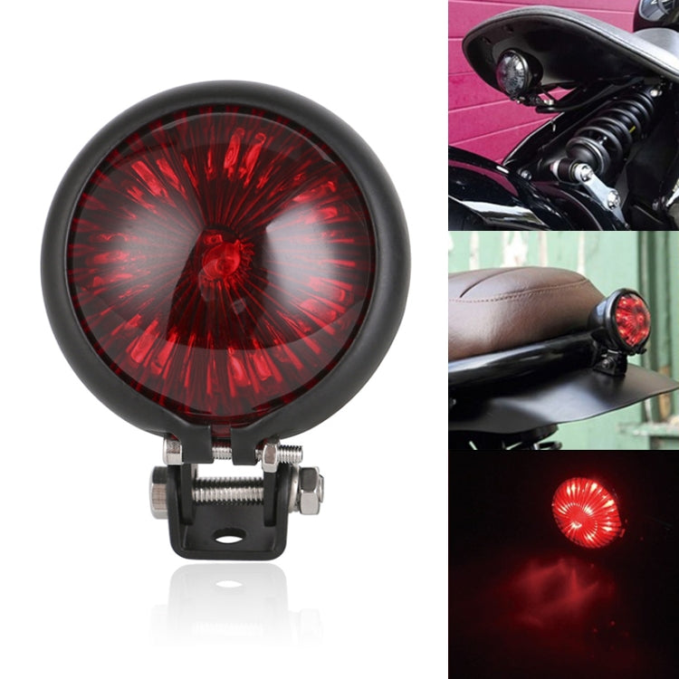 Speedpark 12V Motorcycle Modified Tail Light Brake Light for Harley, For Harley(Black), For Harley(Black Red), For Harley(Silver+Black), For Harley(Silver+Red)
