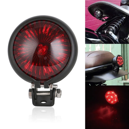 Speedpark 12V Motorcycle Modified Tail Light Brake Light for Harley, For Harley(Black), For Harley(Black Red), For Harley(Silver+Black), For Harley(Silver+Red)