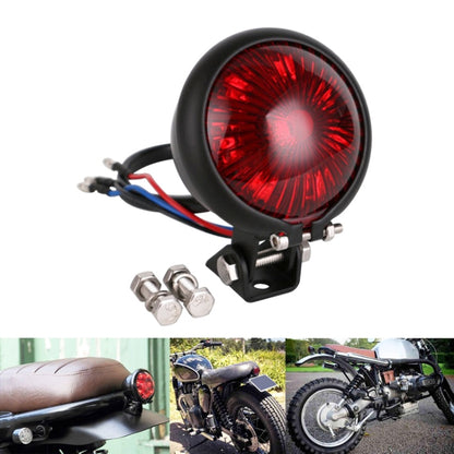 Speedpark 12V Motorcycle Modified Tail Light Brake Light for Harley, For Harley(Black), For Harley(Black Red), For Harley(Silver+Black), For Harley(Silver+Red)