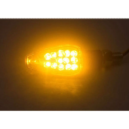 Speedpark Motorcycle Modified Turn Signal Light Triangular Arrow Turning Reminder Light, HF036