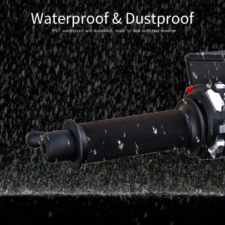 CS-974A1 Motorcycle Scooter Smart Three Gear Temperature Control Electric Hand Grip Cover Heated Grip Handlebar, CS-974A1