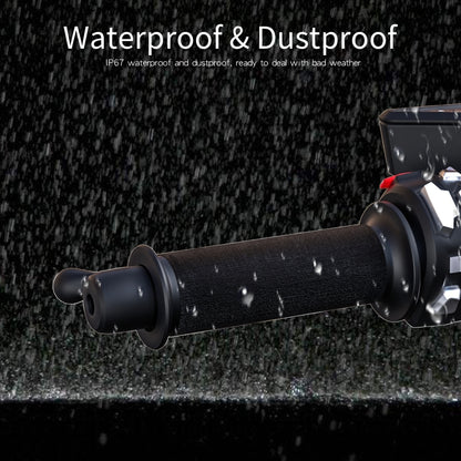 CS-974A1 Motorcycle Scooter Smart Three Gear Temperature Control Electric Hand Grip Cover Heated Grip Handlebar, CS-974A1