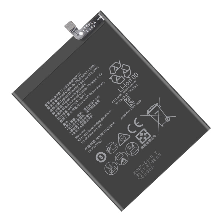 4000mAh HB396689ECW Li-Polymer Battery Replacement for Huawei Y7 Prime / Y7 2017 / Enjoy 7 Plus, For Huawei Y7 Prime