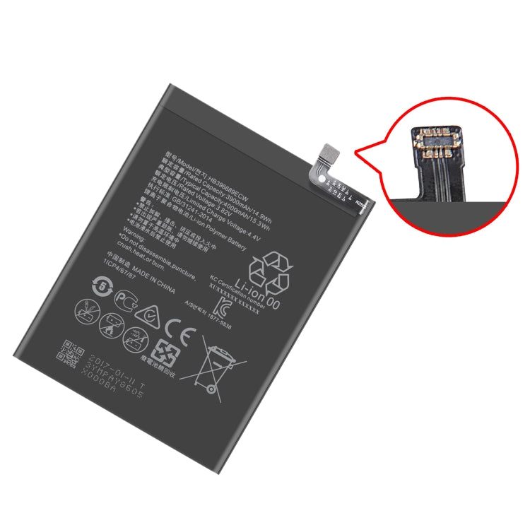 4000mAh HB396689ECW Li-Polymer Battery Replacement for Huawei Y7 Prime / Y7 2017 / Enjoy 7 Plus, For Huawei Y7 Prime