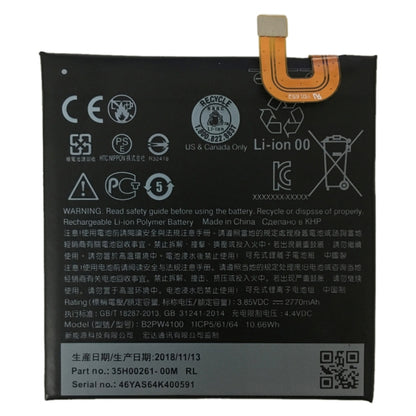 B2PW4100 Li-ion Polymer Battery for Google Pixel / Nexus S1, For Google Pixel