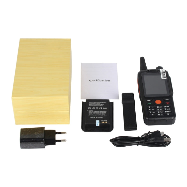 À prova de água, pó e choques, ecrã de 2,4 polegadas, Android 7.1, processador quad-core MTK6739 até 1,3 GHz, rede 4G, Dual SIM.