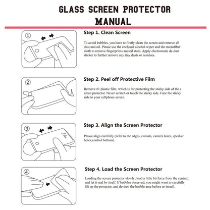 Película de vidrio templado ENKAY Hat-prince Full Glue de 0,26 mm, 9H 2.5D, para Huawei Mate 20 Lite (1 unidad)