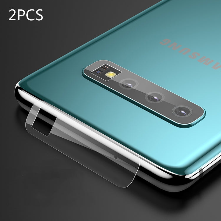 2PCS Benks KR Series 0.15mm Transparent Soft Rear Camera Lens Protective Film for Galaxy S10 Plus, For Galaxy S10 Plus