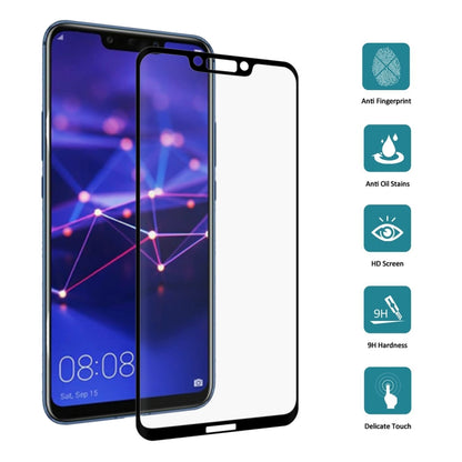 Surface hardness 0.3mm 9H 3D full-screen toughened glass film for huawei Mate 20 Lite, For Huawei Mate 20 Lite