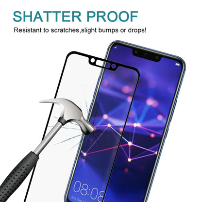 Surface hardness 0.3mm 9H 3D full-screen toughened glass film for huawei Mate 20 Lite, For Huawei Mate 20 Lite